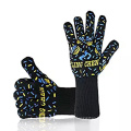 Extreme High Heat Resistant Protect Grill BBQ Gloves